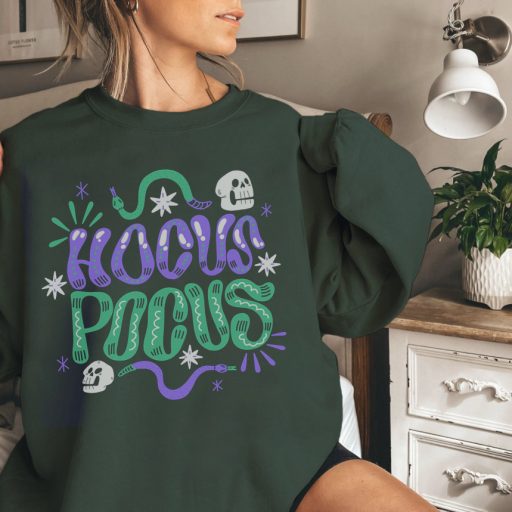 Unique Disney Halloween Hocus Pocus Crewneck Sweatshirt