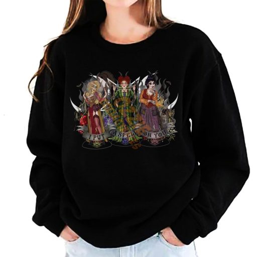 Unique Halloween Hocus Pocus I Put Spell On You Sanderson Sweatshirt