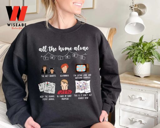 Cheap All The Home Alone Things Christmas Sweatshirt