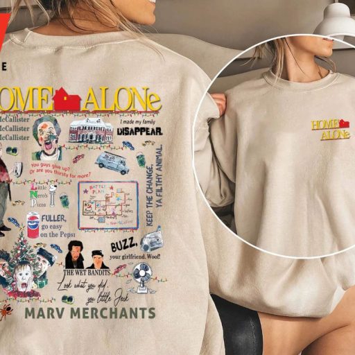 Cheap Christmas Film Home Alone Things Two Side Sweatshirt