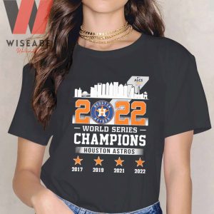 Cheap Houston Astros World Series Champions 2022 T Shirt