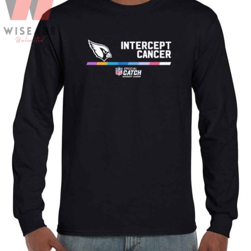 Cheap Arizona Cardinals NLF Intercept Cancer Hoodie