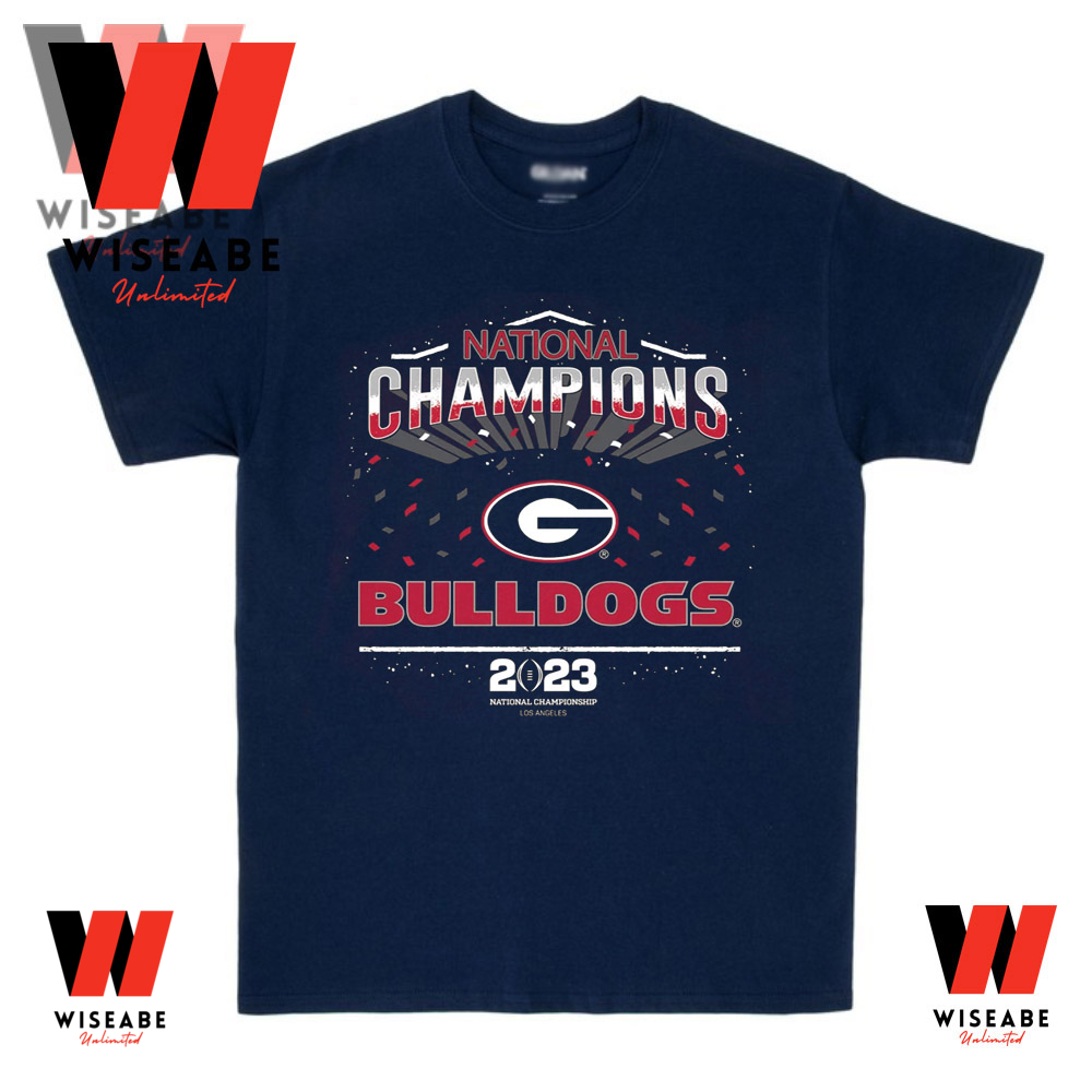 UGA 2023 National Championship Shirt Winners Georgia Bulldogs