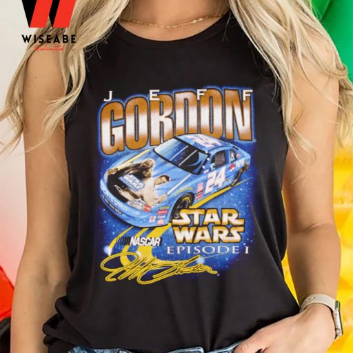 Vintage Jeff Gordon Star Wars Shirt, Star War Gift For Fans