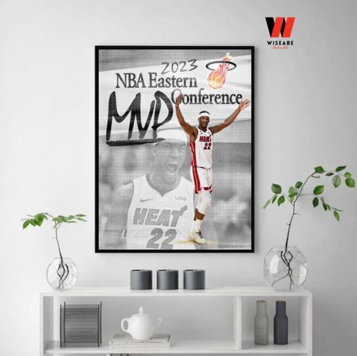 NBA Eastern Conference 2023 MVP Miami Heat Jimmy Butler Poster