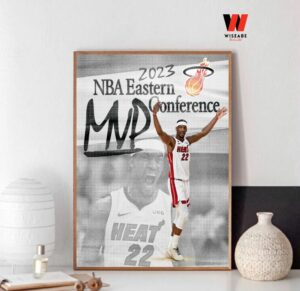 NBA Eastern Conference 2023 MVP Miami Heat Jimmy Butler Poster