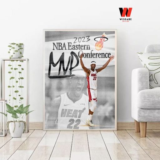 NBA Eastern Conference 2023 MVP Miami Heat Jimmy Butler Poster