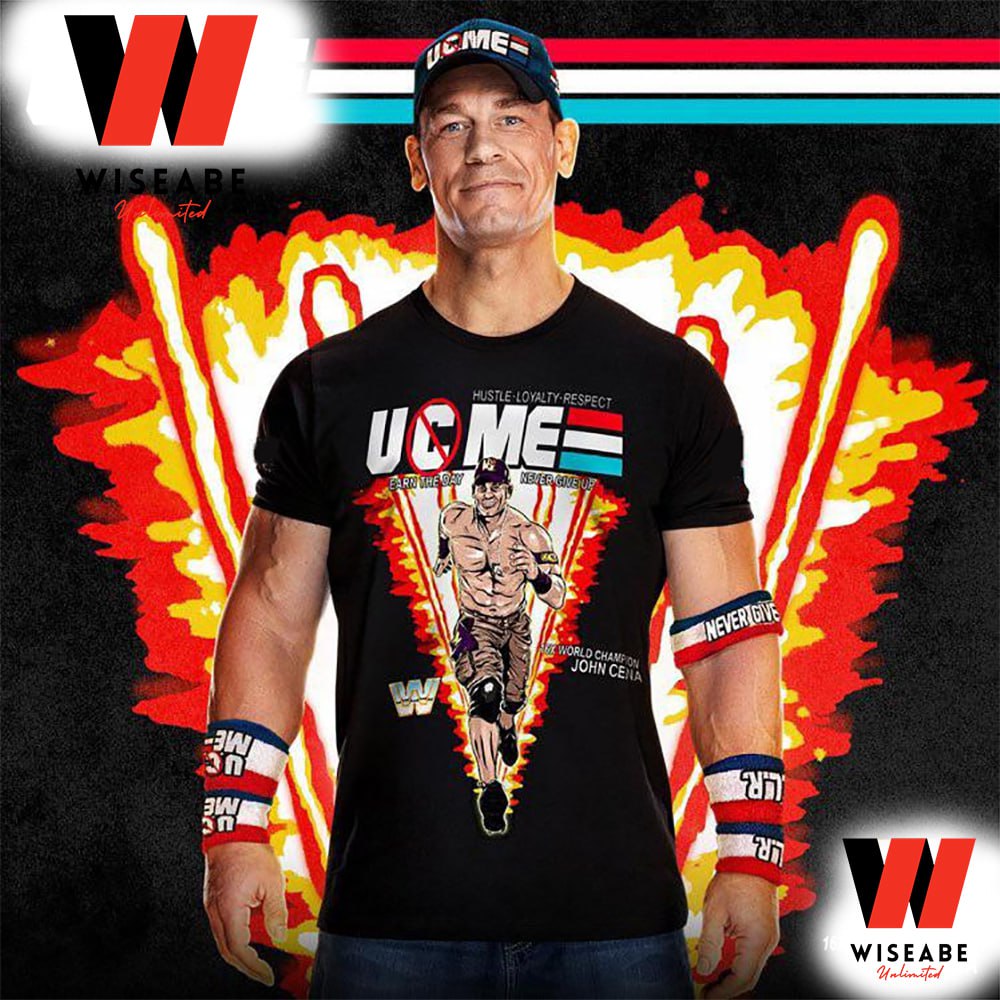 John Cena Shirt, Superstars WWE Men's Cotton T-Shirt
