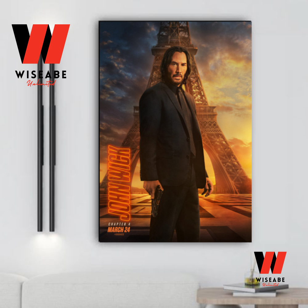 John Wick Chapter 4 2023 Artist Poster By Fan Home Decor Poster