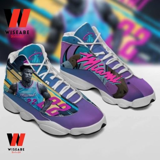 Colorful Miami Heat Shoes Jordan 13, Cheap Miami Heat Jordan Sneakers