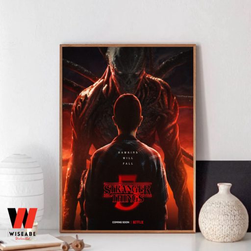 Stranger Things Season 5 Poster, Gifts For Stranger Things Fans