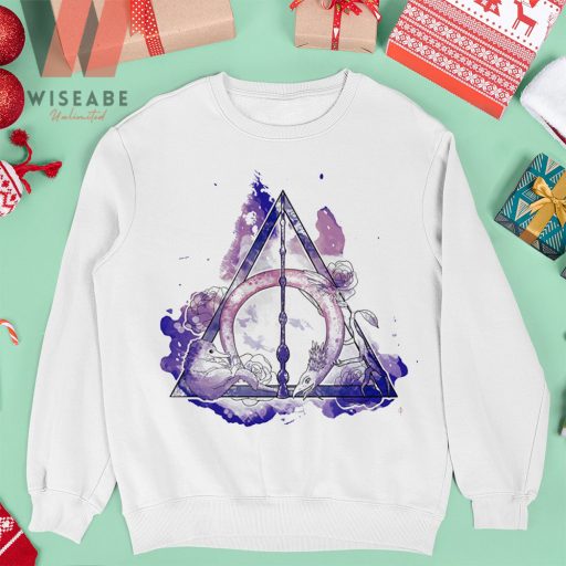 Cheap Harry Potter And The Deathly Hallows Harry Potter Crew Neck Sweatshirt