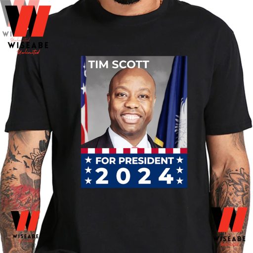 Cheap United States Politician Tim Scott For President 2024 T Shirt