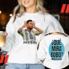 Cheap Que Mira Bobo Lionel Messi World Cup Two Side Shirt