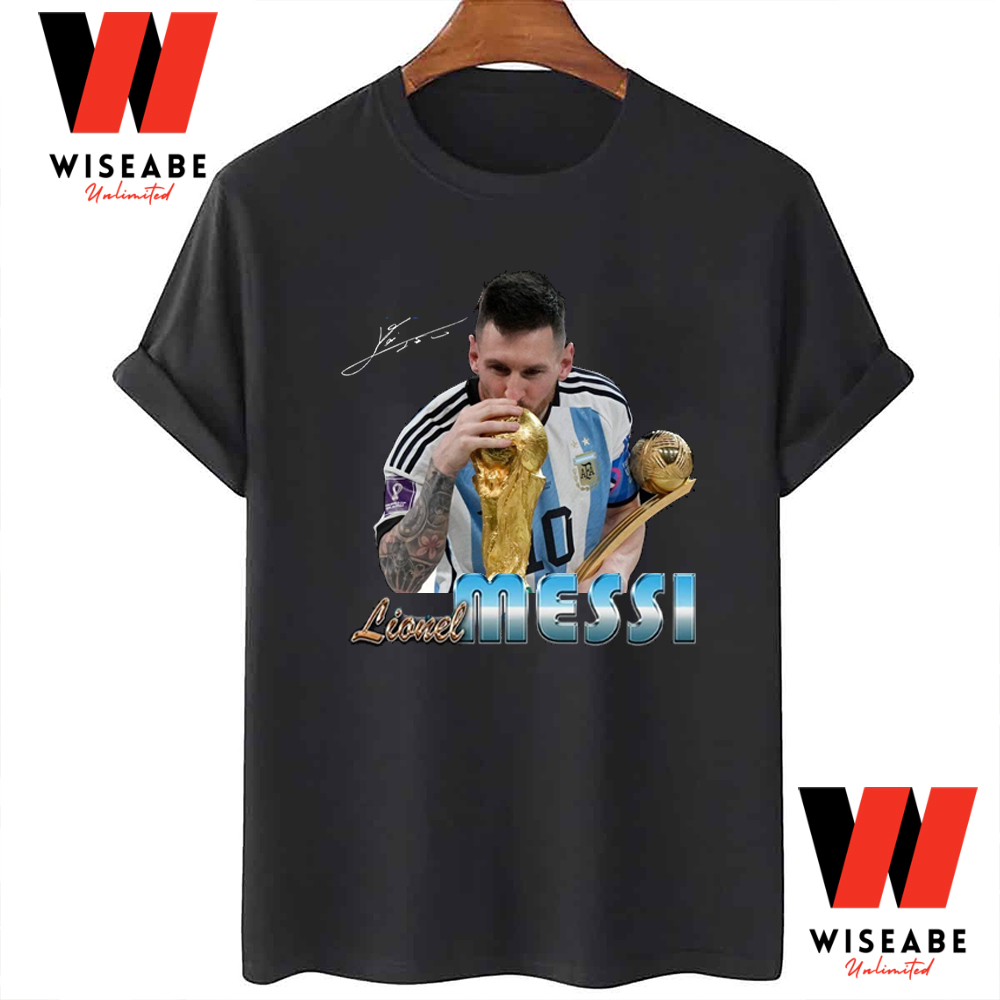 Lionel Messi Poster Argentina Jersey World Cup 2022 - Anynee