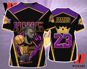 Cheap NBA Basketball Lebron James Los Angeles Lakers Shirt