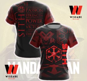 Cheap Sith Code Star Wars 3D T Shirt