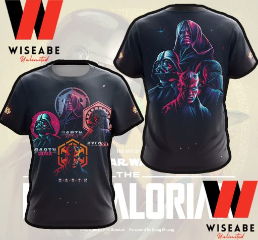 Hot Star Wars Sith Lords Darth Vader T Shirt , Disney World Star Wars Merchandise