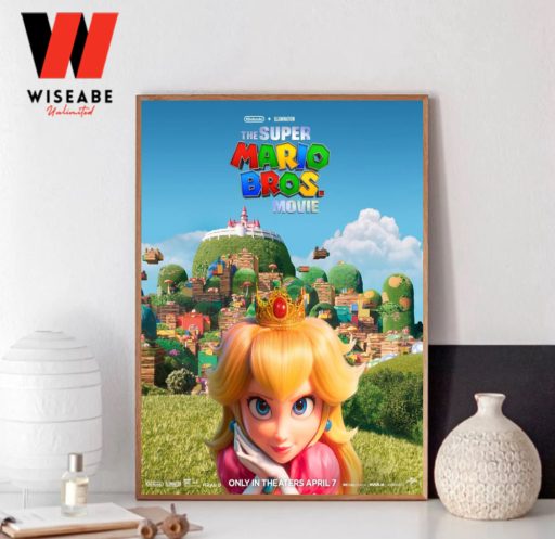 New The Super Mario Bros Movie 2023 Princess Peach Poster