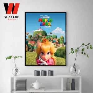 New The Super Mario Bros Movie 2023 Princess Peach PosterNew The Super Mario Bros Movie 2023 Princess Peach Poster