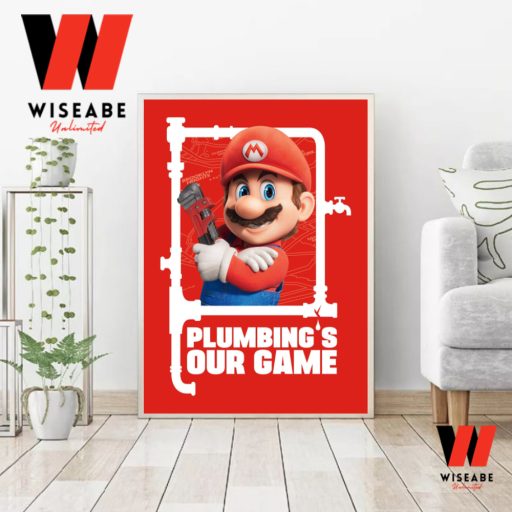 Cheap Mario Plimbing Our Game The Super Mario Bros Movie 2023 Poster