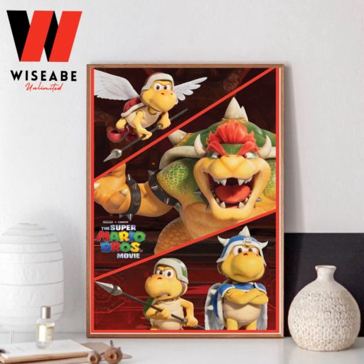 The Super Mario Bros. Movie - Bowser's World Key Art Wall Poster