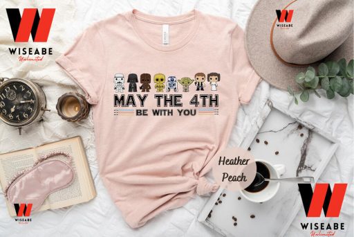 Cute Disney Star Wars May The 4th Be With You T Shirt, Star Wars Father’s Day Gifts