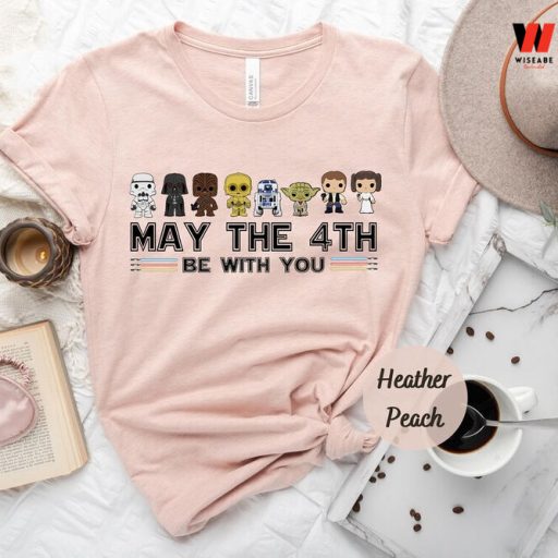 Cute Disney Star Wars May The 4th Be With You T Shirt, Star Wars Father’s Day Gifts