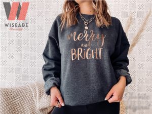 Sparkle Christmas Merry And Bright Sweatshirt