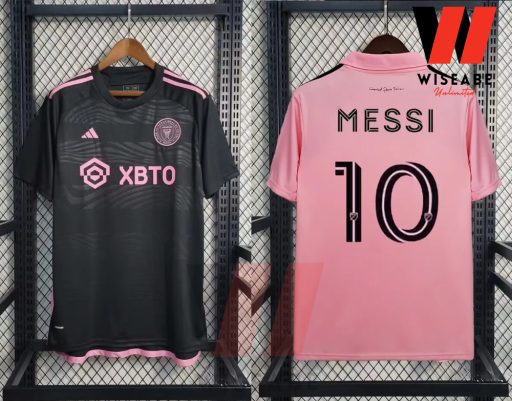 Cheap Black Pink Number 10 Messi Inter Miami Jersey Shirt