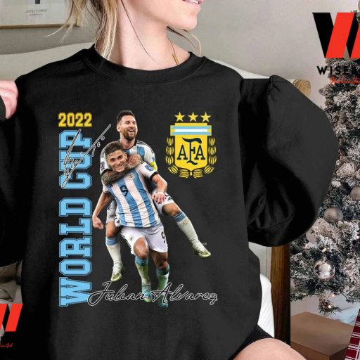 Cheap Goat Lionel Messi Argentina World Cup 2022 T Shirt