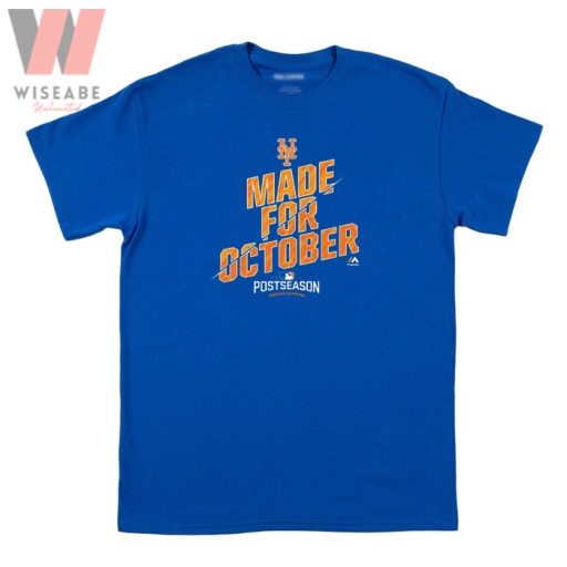 Cheap New York Mets Made For October Mets Postseason Shirt