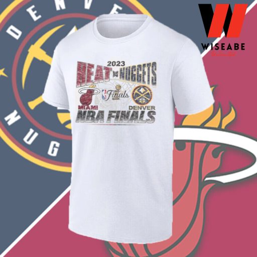 Hot NBA Finals 2023 Miami Heat And Denver Nuggets T Shirt