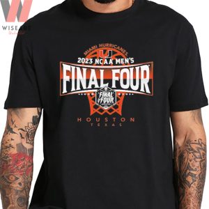 Basketball Tournament NCAA 2023 Miami Hurricanes Final Four T Shirt