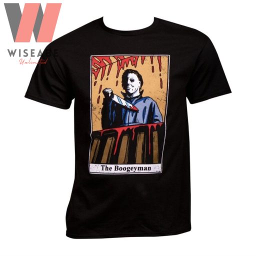 Horror The Boogey Man Michael Myers Tarot Card Shirt, Halloween Shirt