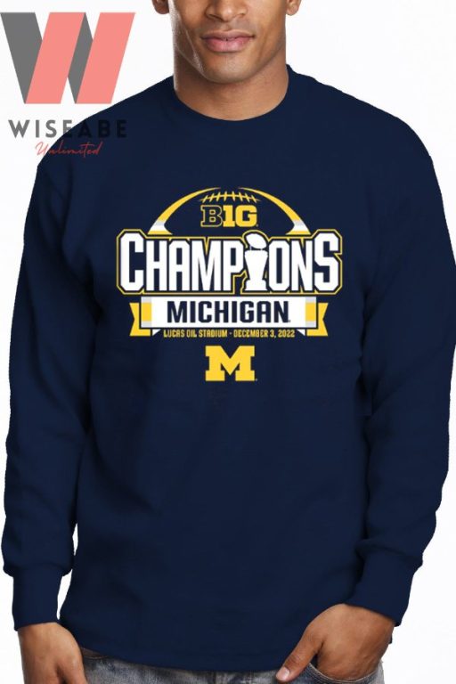 Hot Michigan Football Big 10 Championship Sweatshirt