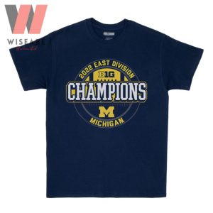 Cheap 2022 Est Division Michigan Football Big 10 Championship T Shirt