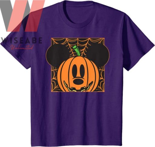Unique Mickey Mouse Pumpkin Disney Halloween T Shirt - Wiseabe Apparels