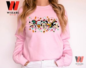 Disney Friends And Mickey Mouse Christmas Sweatshirt