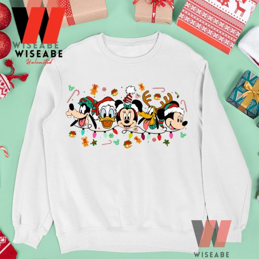 Disney Friends And Mickey Mouse Christmas Sweatshirt