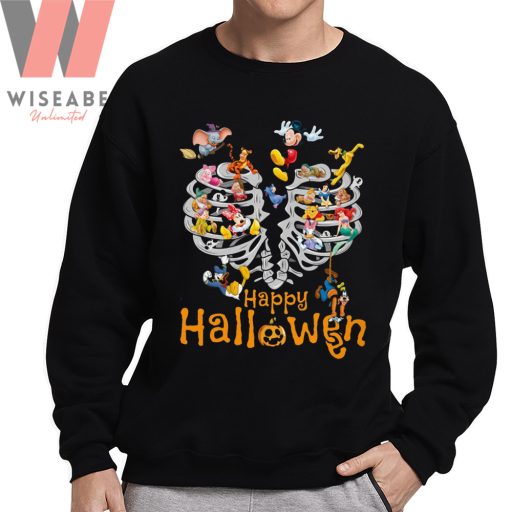 Unique Disney Characters  In Your Heart Disney Halloween Sweatshirt