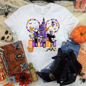 Disneyland With Mickey Characters Disneyland Halloween Shirt