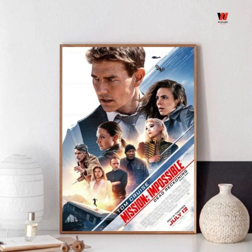 Hot Mission Impossible Dead Reckoning Poster, Mission Impossible 7 Poster