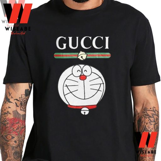 Cheap Gucci Doraemon Shirt, Gucci T Shirt Mens, Gucci Logo Shirt