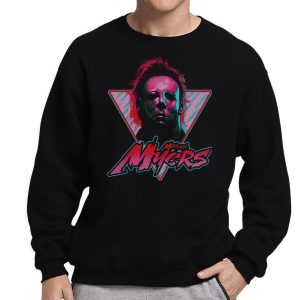 Colorful Horror Killer Character Halloween Movie Michael Myers Sweatshirt