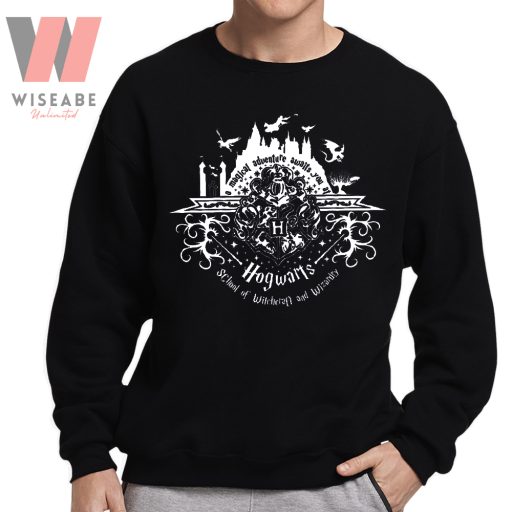 School Of Witchcraft And Wizardry Harry Potter Hogwarts Sweatshirt, Harry Potter Merchandise