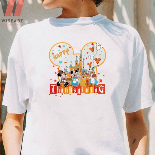 Disneyland Happy Thanksgiving Cute Thanksgiving Shirt