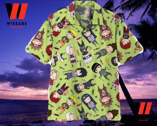 Cheap Naruto Characters Hawaiian Shirt, Naruto Merchandise