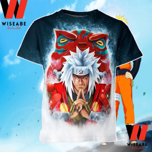 Jiraiya And The Magic Frog Naruto Anime T Shirt, Naruto Merchandise