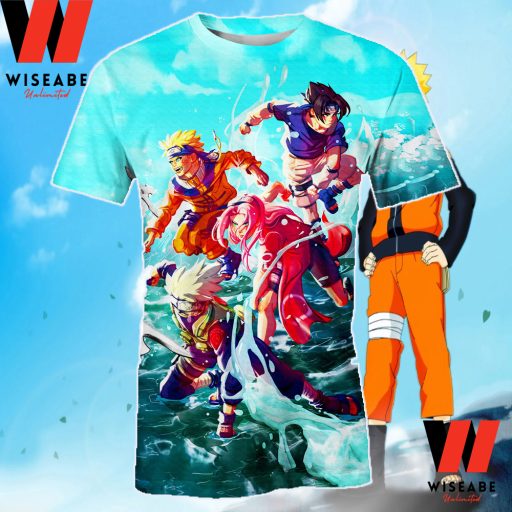 Blue Team 7 Naruto Anime Shirt